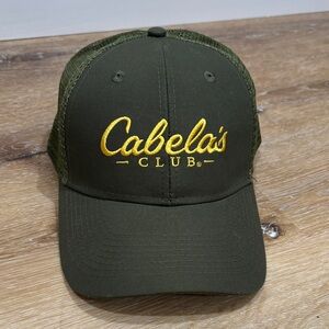 Cabela's Olive and Gold Club Hat